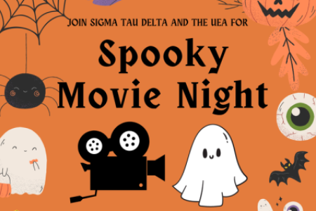 Spooky Movie Night Poster